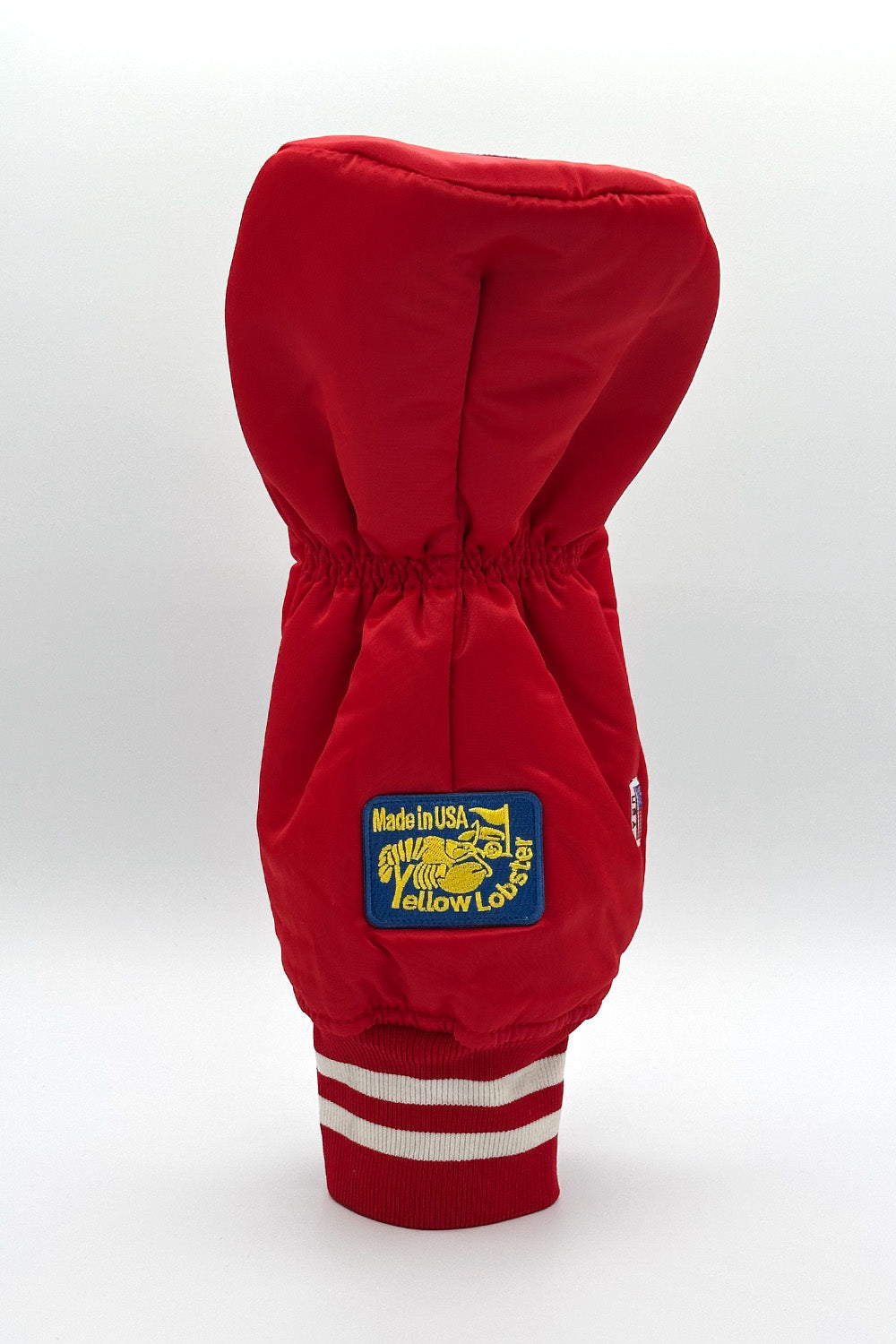 Vintage Custom Head Cover Set  / Driver / 1W / Fairway Wood / FW / Utility / Hybrid / UT / Red / OGHCP001-Red Set