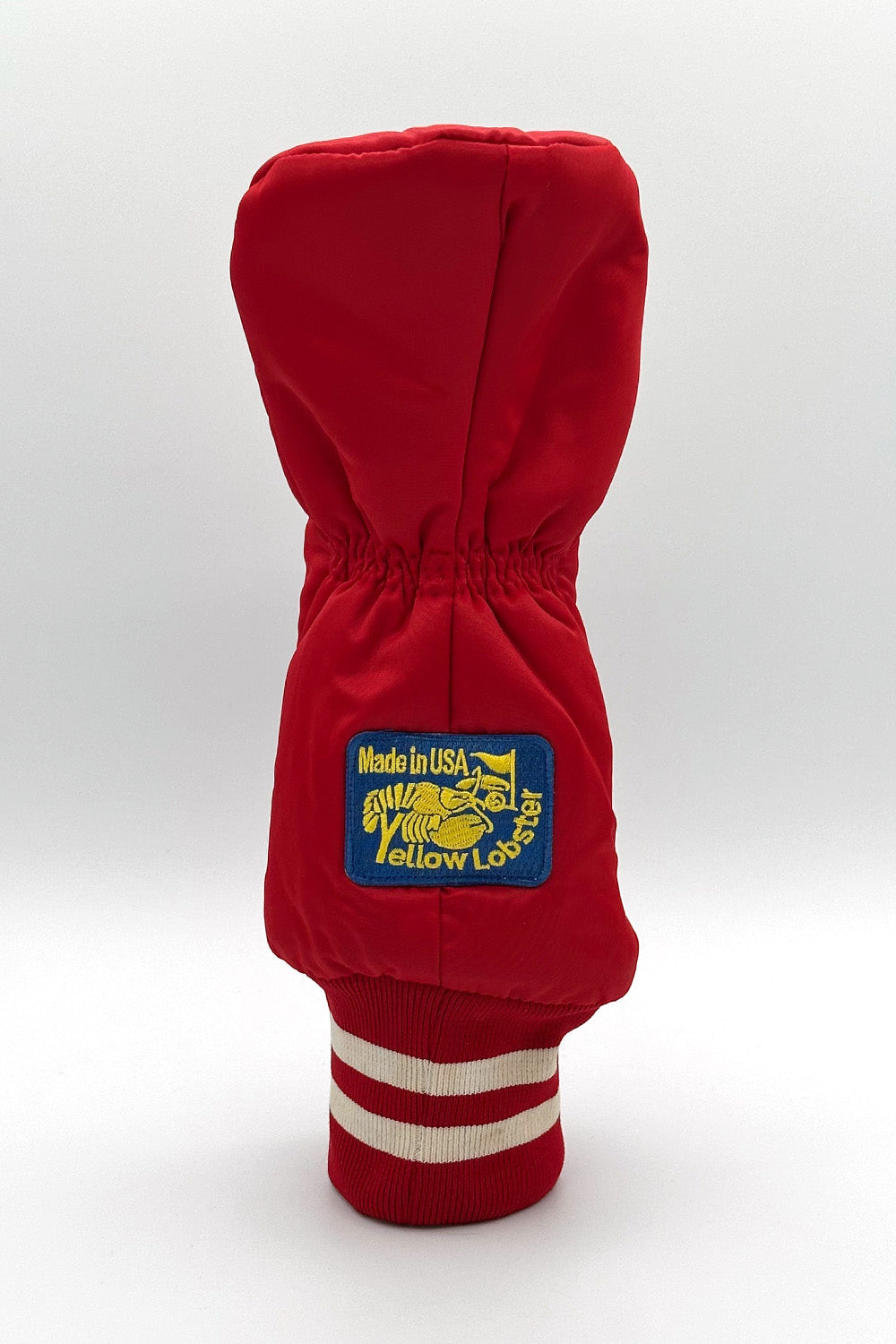 Vintage Custom Head Cover Set  / Driver / 1W / Fairway Wood / FW / Utility / Hybrid / UT / Red / OGHCP001-Red Set