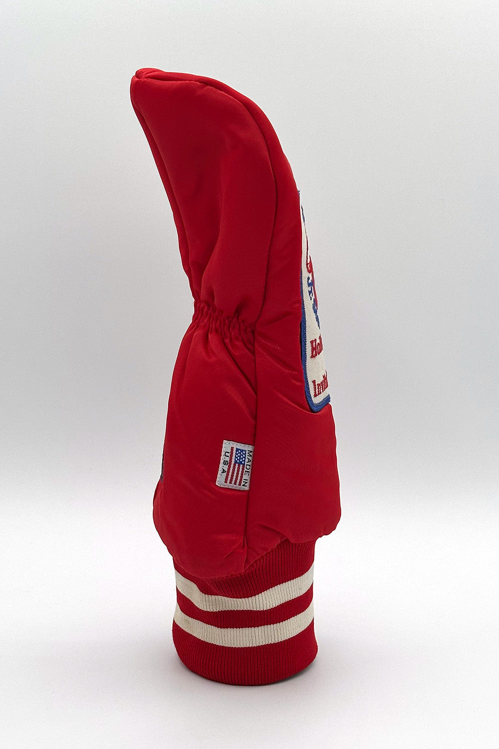 Vintage Custom Head Cover Set  / Driver / 1W / Fairway Wood / FW / Utility / Hybrid / UT / Red / OGHCP001-Red Set