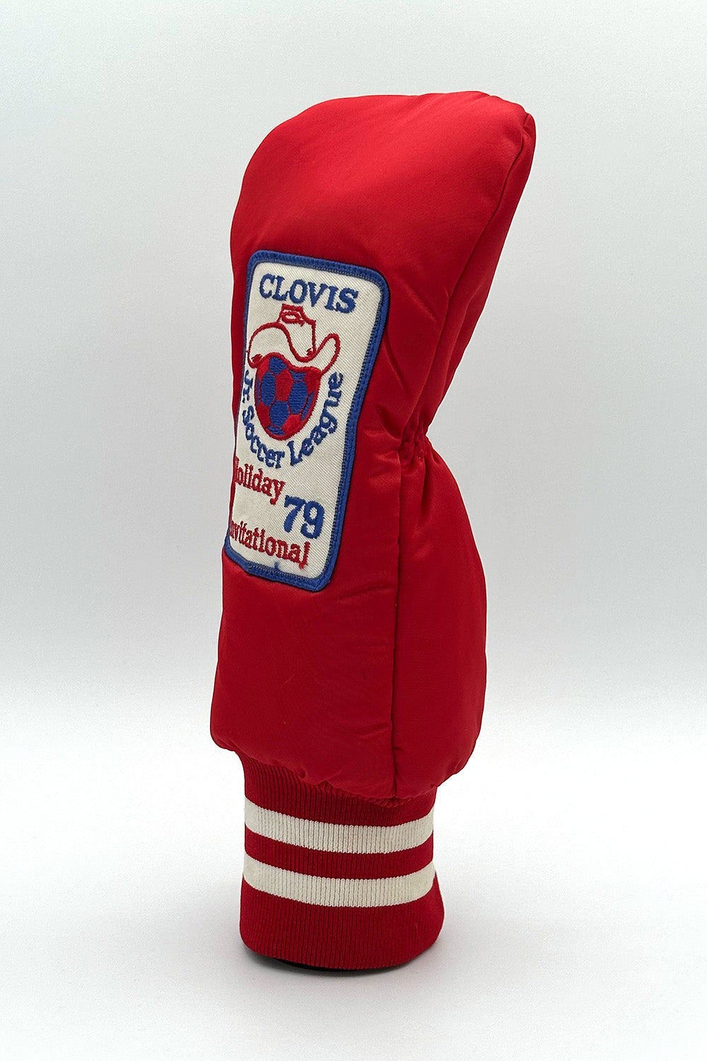 Vintage Custom Head Cover Set  / Driver / 1W / Fairway Wood / FW / Utility / Hybrid / UT / Red / OGHCP001-Red Set