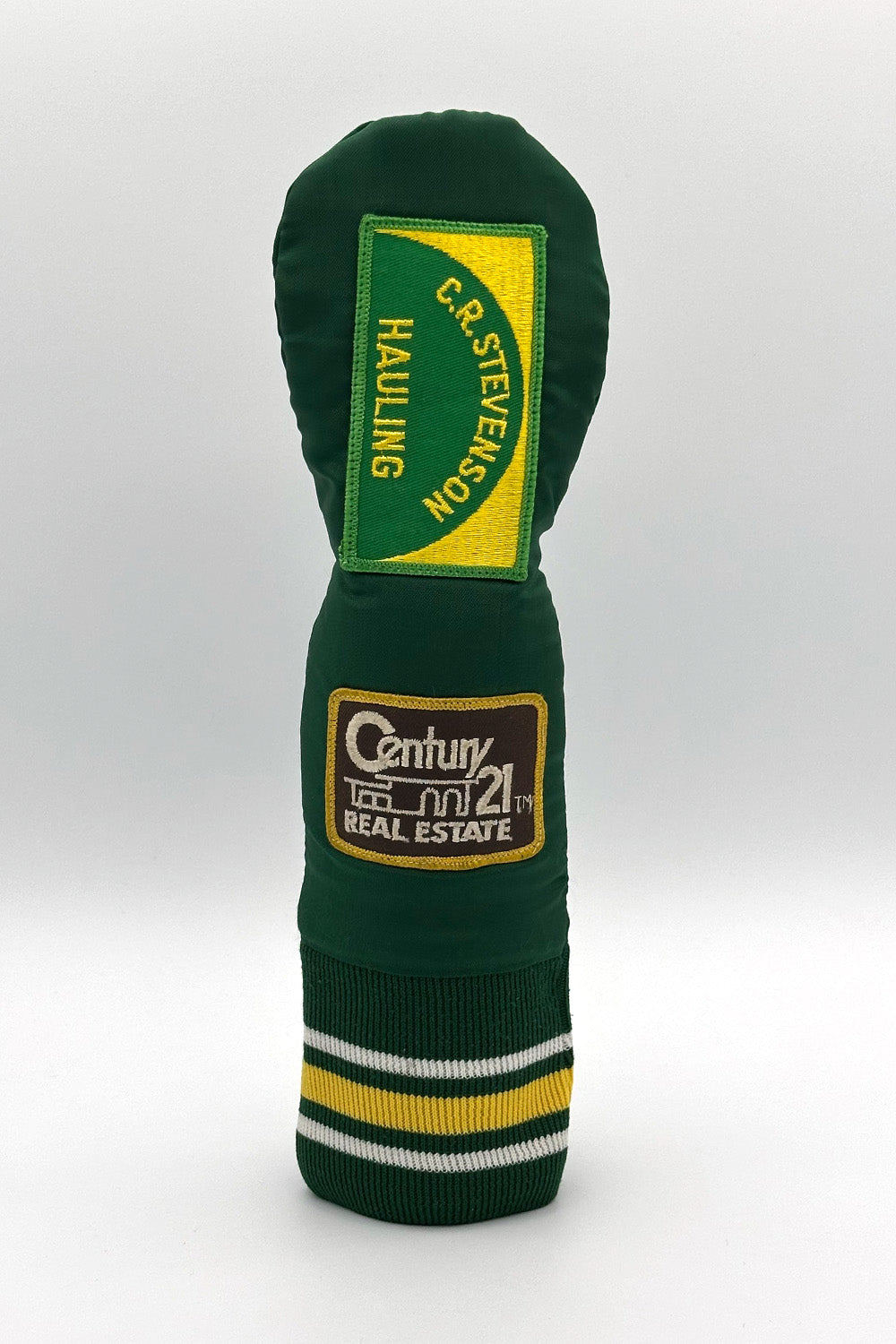 Vintage Custom Head Cover Set / Driver / 1W / Fairway Wood / FW / Utility / Hybrid / UT / Green / OGHCP001-Grteen Set