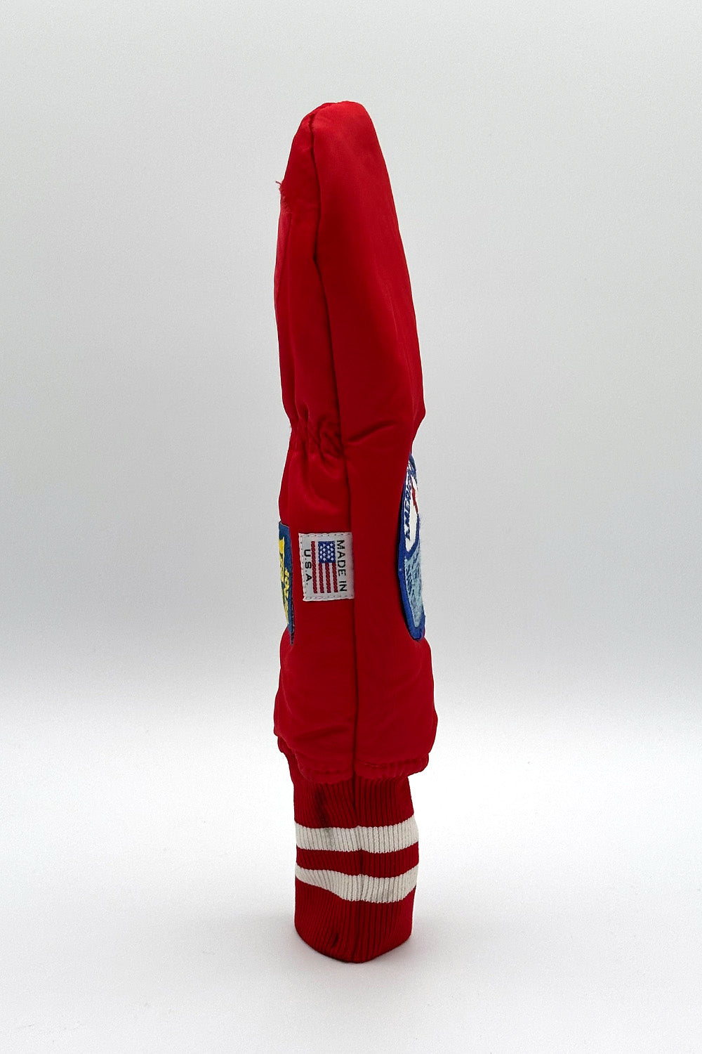 Vintage Custom Head Cover Set  / Driver / 1W / Fairway Wood / FW / Utility / Hybrid / UT / Red / OGHCP001-Red Set