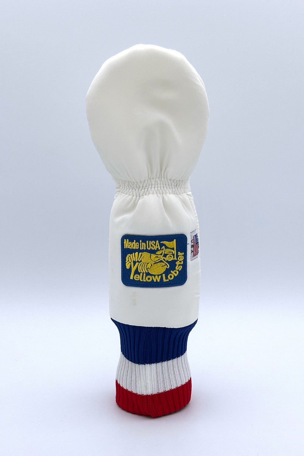 Vintage Custom Head Cover Set  / Driver / 1W / Fairway Wood / FW / Utility / Hybrid / UT / White / OGHCP001-USA Set