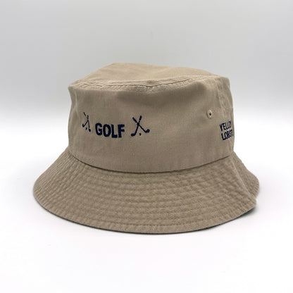 Golf Bucket Hat Khaki [HWCM005]