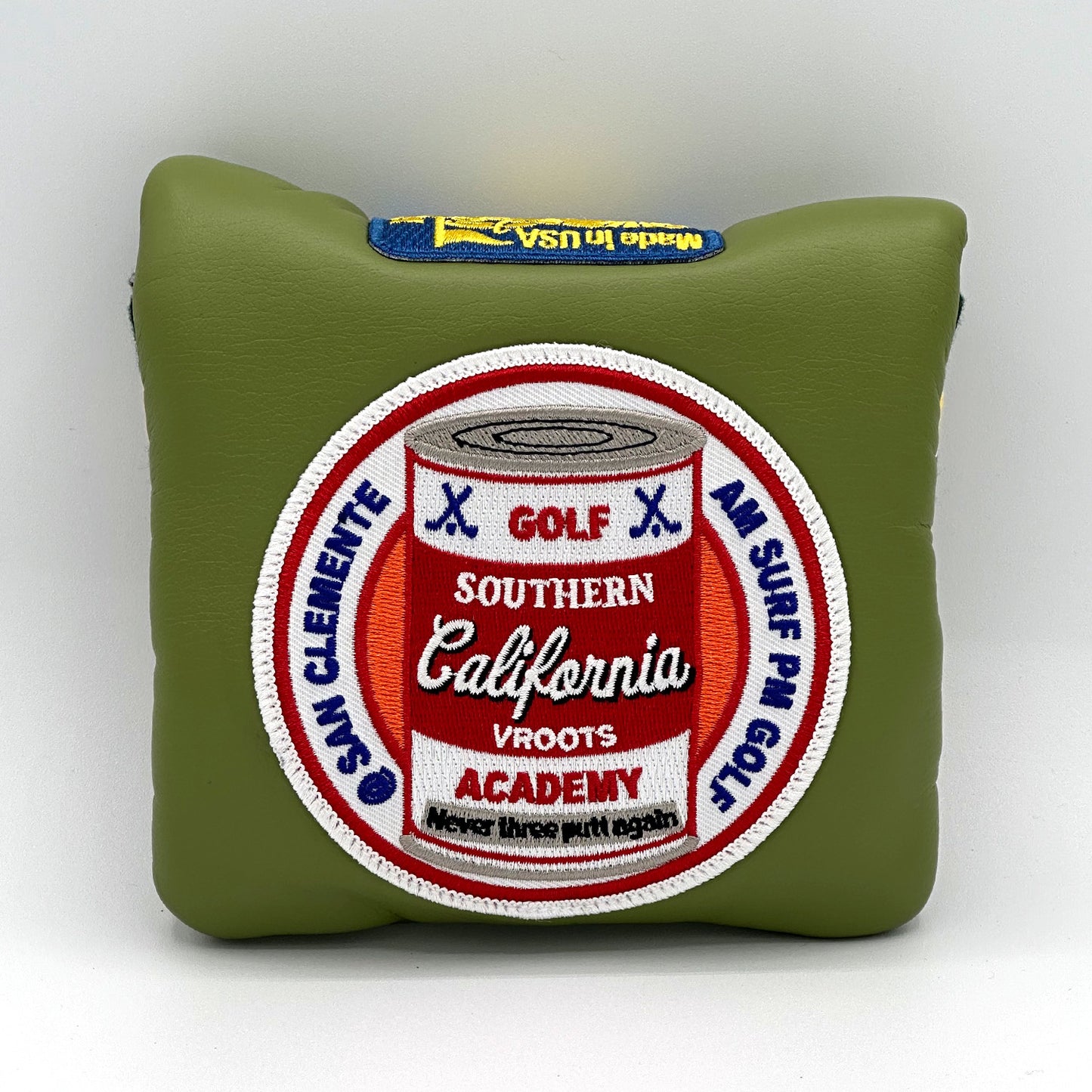 Putter Cover / Squash Tail U-Leather (Putter cover - Mallet Squash Tail type) [PTCM002MS]