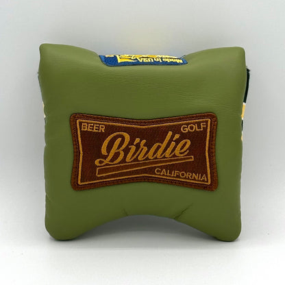 Putter Cover / Fish Tail U-Leather (Putter cover - Mallet Fish Tail type)  [PTCM004MF]