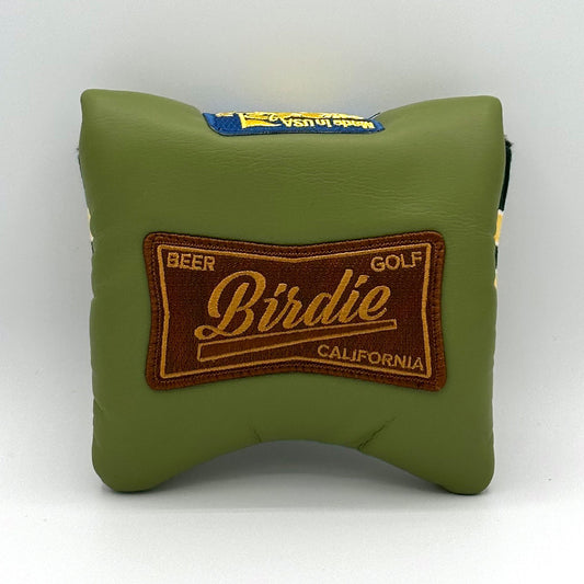Putter Cover / Fish Tail U-Leather (Putter cover - Mallet Fish Tail type)  [PTCM004MF]