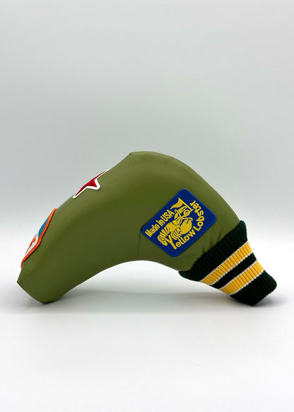 Putter Cover (Blade type) / Riviera U-Leather / Encinitas Grass [PTCM001B]