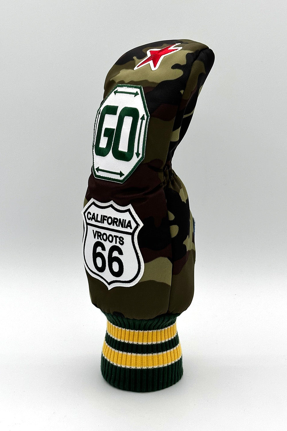 Fairway Wood / FW / Camo Printed Great-Nylon Twill / Woodland Camo x GRN GO 66 x Red Star [FWHCM005-WC]