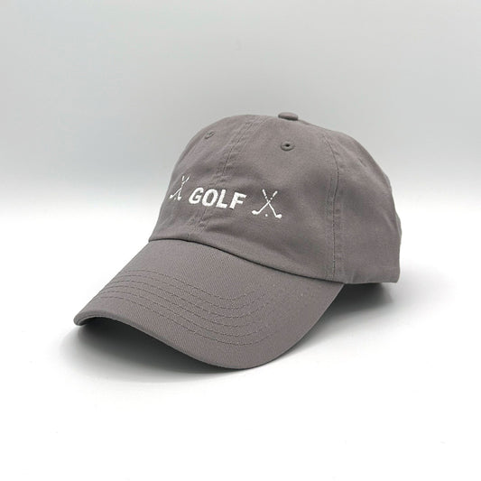 SC Golf Cap E Gray(Washed Classic Dad’s Cap) [HWCM001]