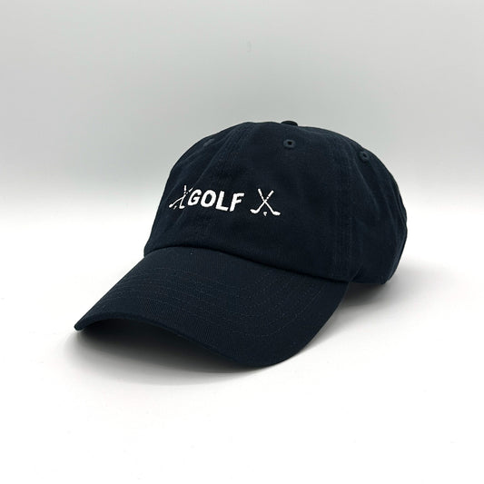 SC Golf Cap J Navy (Washed Classic Dad’s Cap) [HWCM001]