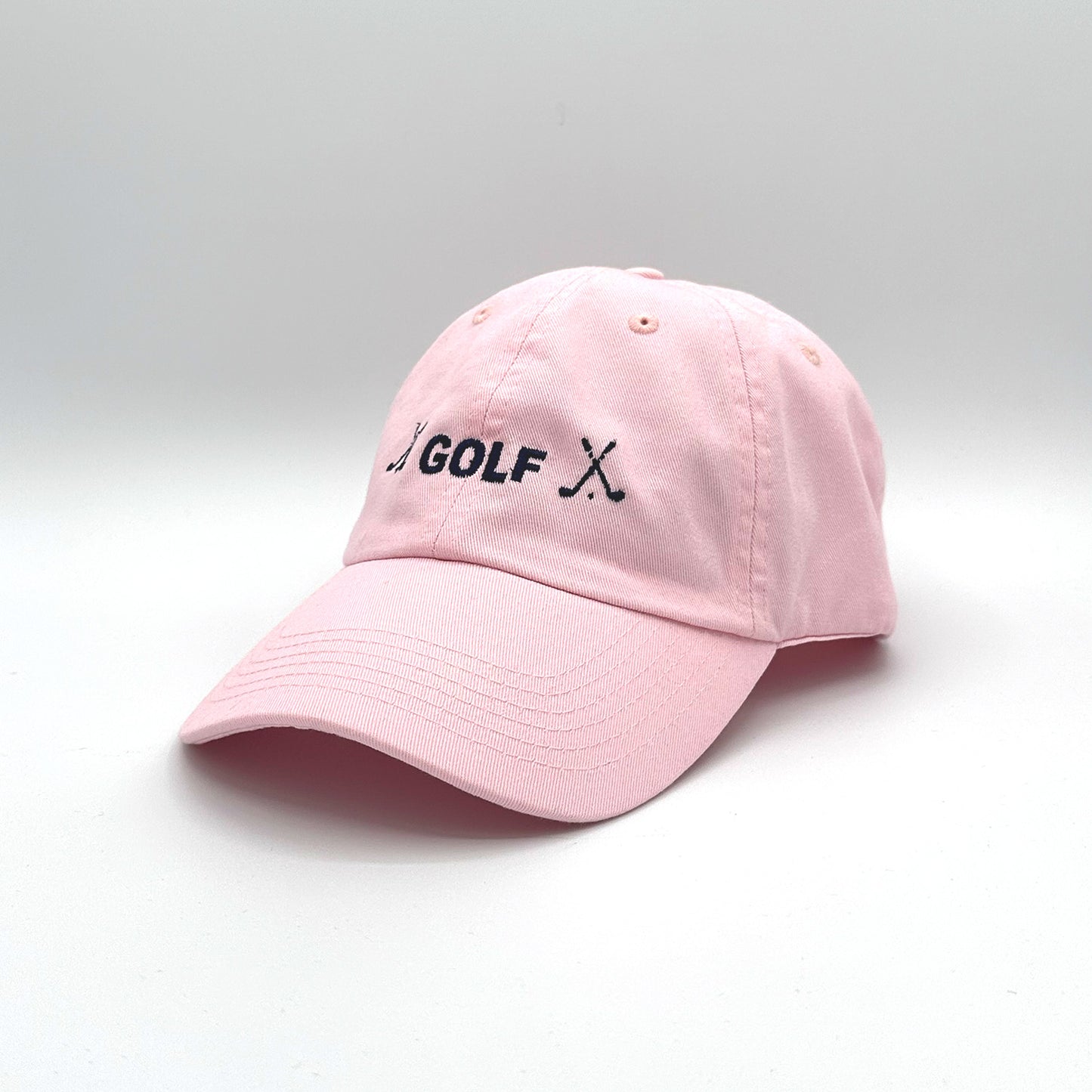 SC Golf Cap K L Pink (Washed Classic Dad’s Cap) [HWCM001]