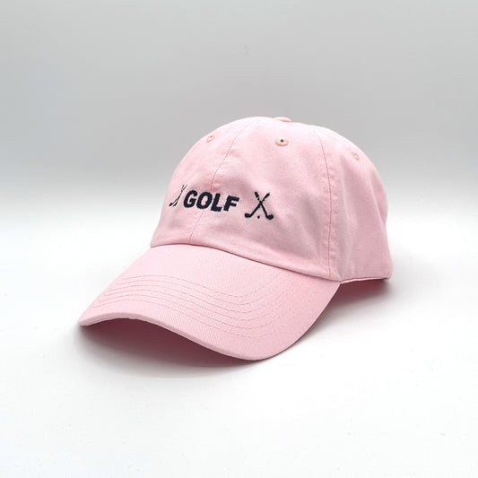 SC Golf Cap K L Pink (Washed Classic Dad’s Cap) [HWCM001]