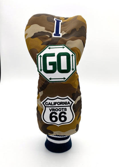 Driver / 1W / Camo Printed Great-Nylon Twill / Desert Camo GGO 66 [1WHCM005-DC]