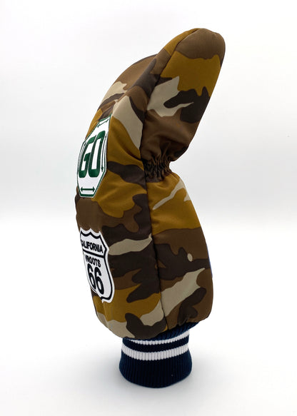 Driver / 1W / Camo Printed Great-Nylon Twill / Desert Camo GGO 66 [1WHCM005-DC]
