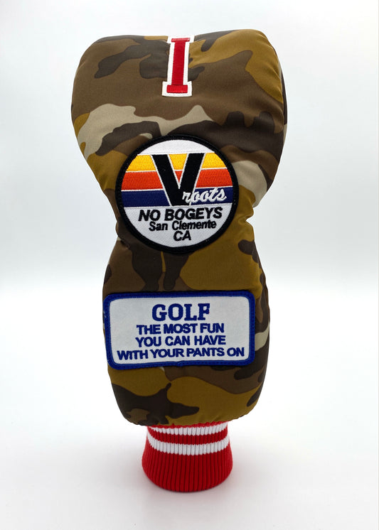 Driver / 1W / Camo Printed Great-Nylon Twill / Desert Camo Pants On [1WHCM005-DC]