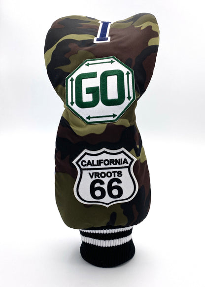Driver / 1W / Camo Printed Great-Nylon Twill / Woodland Camo GGO 66[1WHCM005-WC]