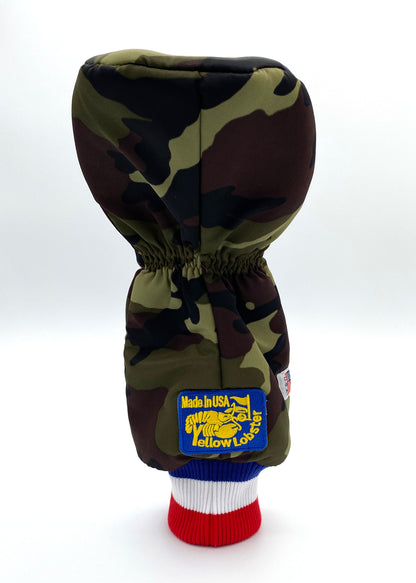 Driver / 1W / Camo Printed Great-Nylon Twill / Woodland Camo Pants On[1WHCM005-WC]