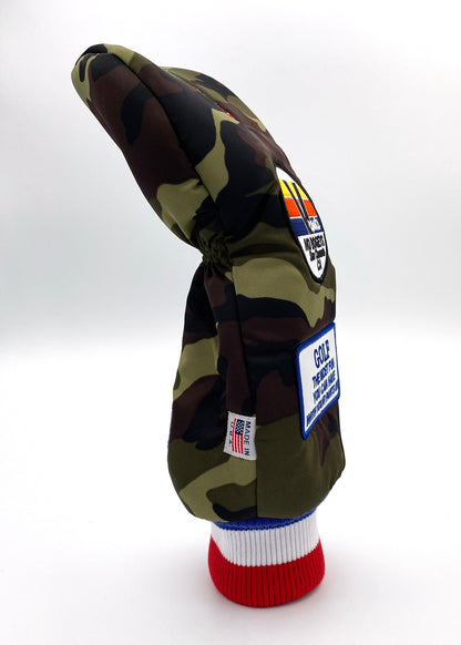 Driver / 1W / Camo Printed Great-Nylon Twill / Woodland Camo Pants On[1WHCM005-WC]