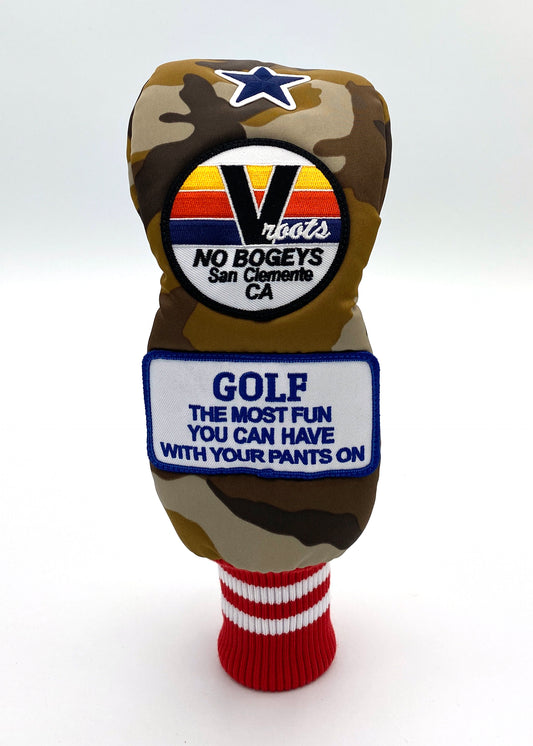 Fairway Wood / FW / Camo Printed Great-Nylon Twill / Desert Camo x Pants on x Navy star [FWHCM005-DC]