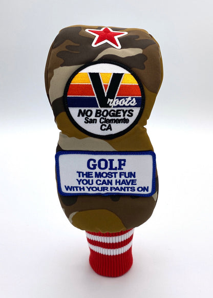 Fairway Wood / FW / Camo Printed Great-Nylon Twill / Desert Camo Pants On x Red Star [FWHCM005-DC]
