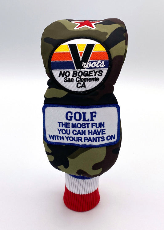 Fairway Wood / FW / Camo Printed Great-Nylon Twill / Woodland Camo x Pants On x Red Star [FWHCM005-WC]