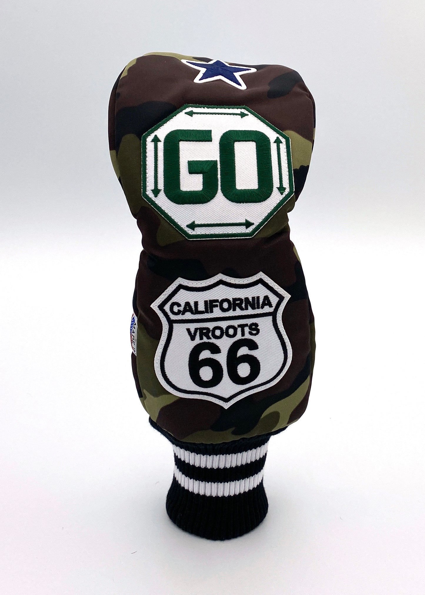 Fairway Wood / FW / Camo Printed Great-Nylon Twill / Woodland Camo x GRN GO 66 x Navy Star [FWHCM005-WC]
