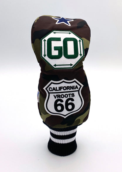 Fairway Wood / FW / Camo Printed Great-Nylon Twill / Woodland Camo x GRN GO 66 x Navy Star [FWHCM005-WC]