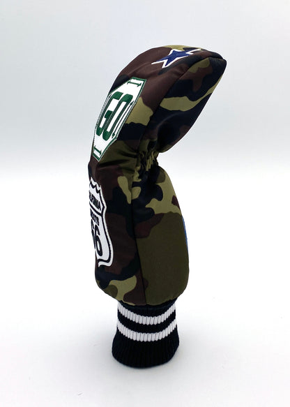 Fairway Wood / FW / Camo Printed Great-Nylon Twill / Woodland Camo x GRN GO 66 x Navy Star [FWHCM005-WC]