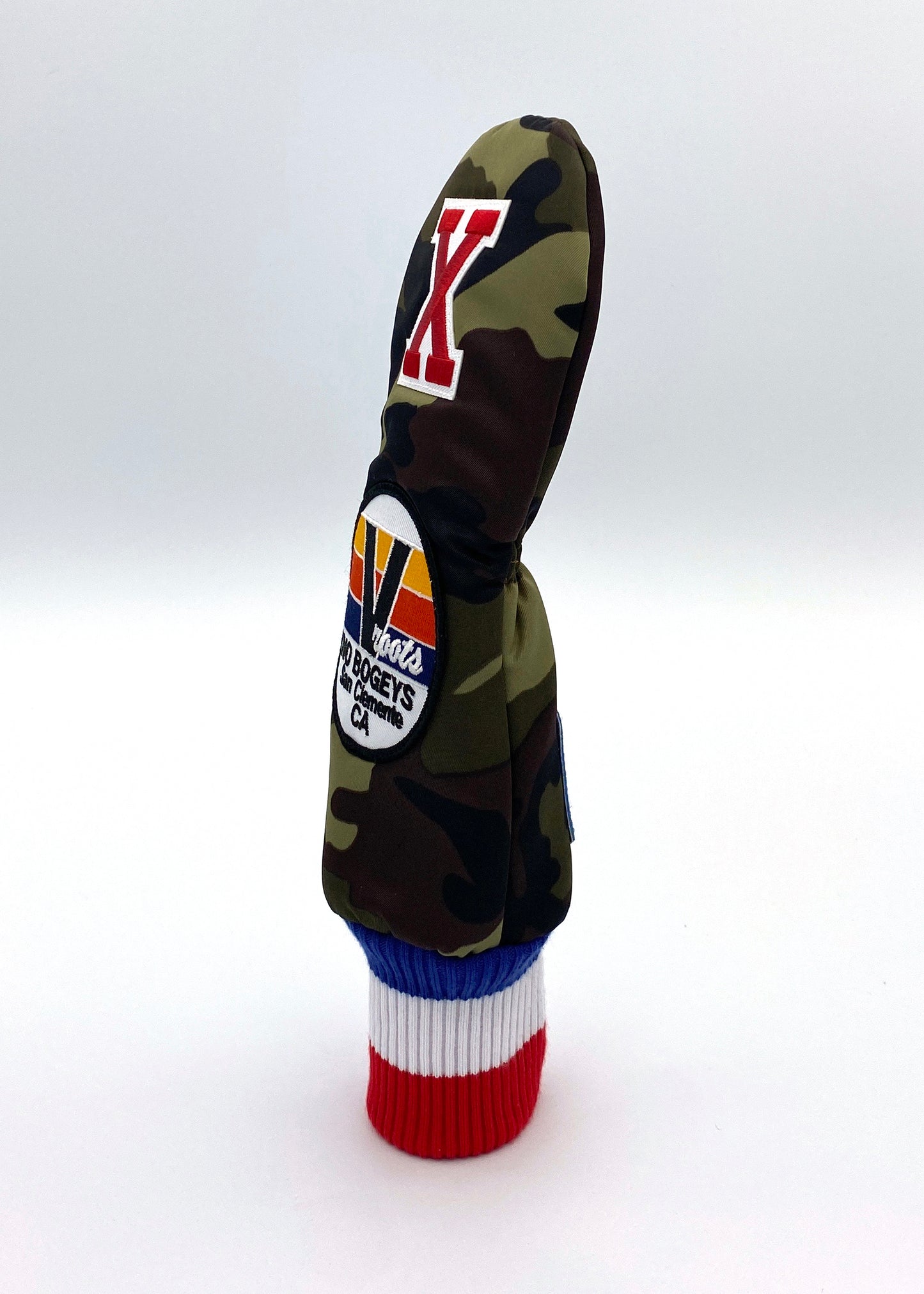 Utility / Hybrid / UT/ Camo Printed Great-Nylon Twill /  Woodland Camo x No Bogeys x Red X[UTHCM005-WC]