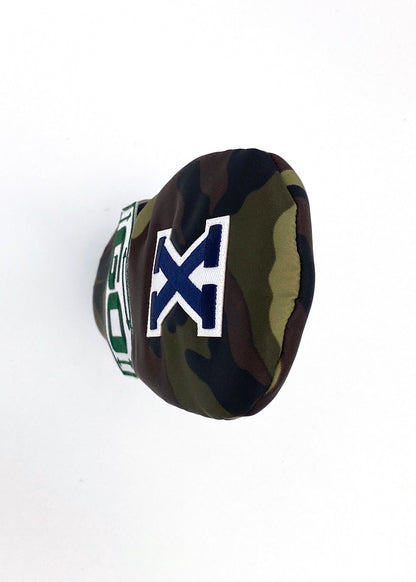 Utility / Hybrid / UT/ Camo Printed Great-Nylon Twill /  Woodland Camo x GRN GO x Navy X [UTHCM005-WC]