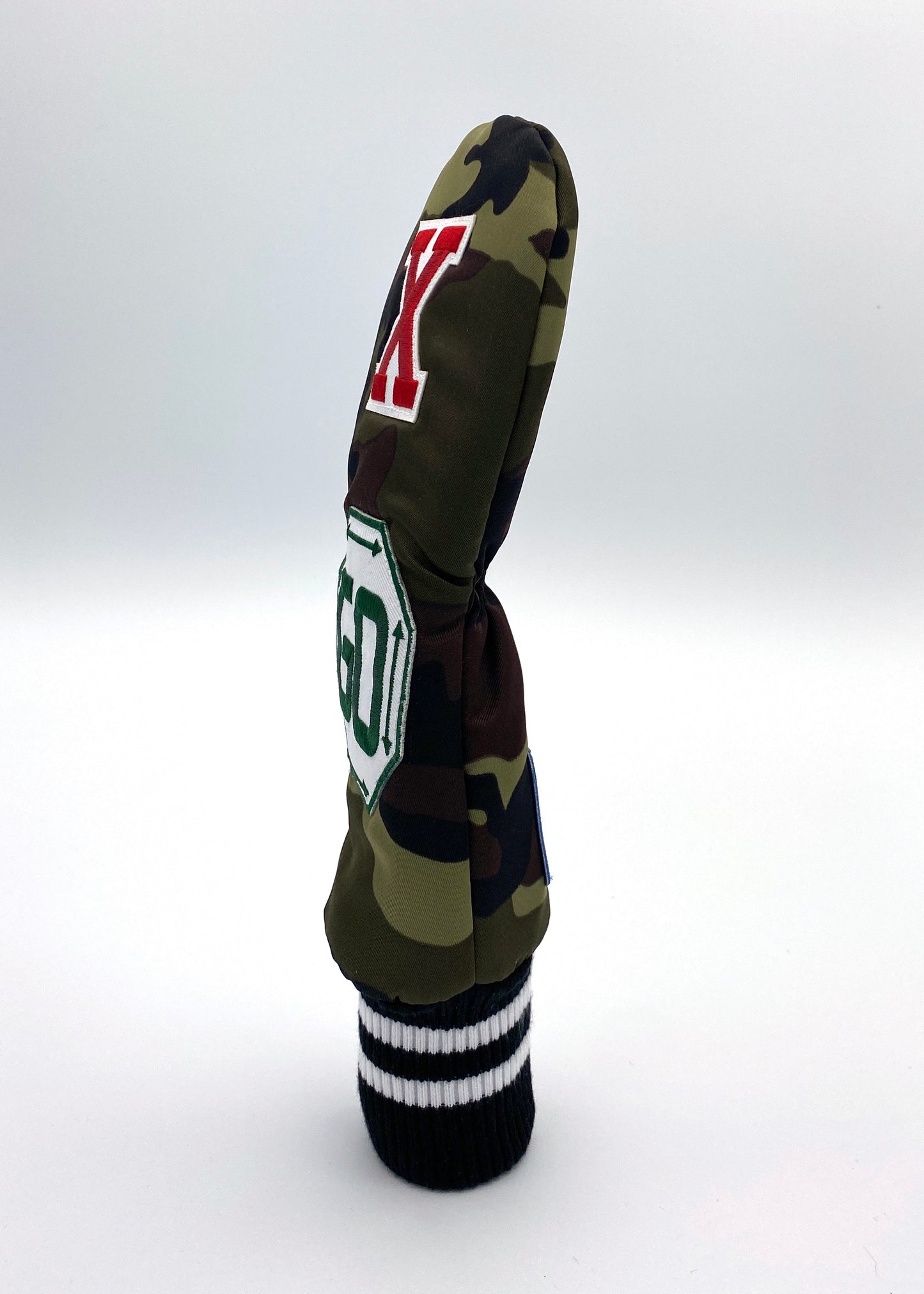 Utility / Hybrid / UT/ Camo Printed Great-Nylon Twill /  Woodland Camo x GRN GO x Red X[UTHCM005-WC]