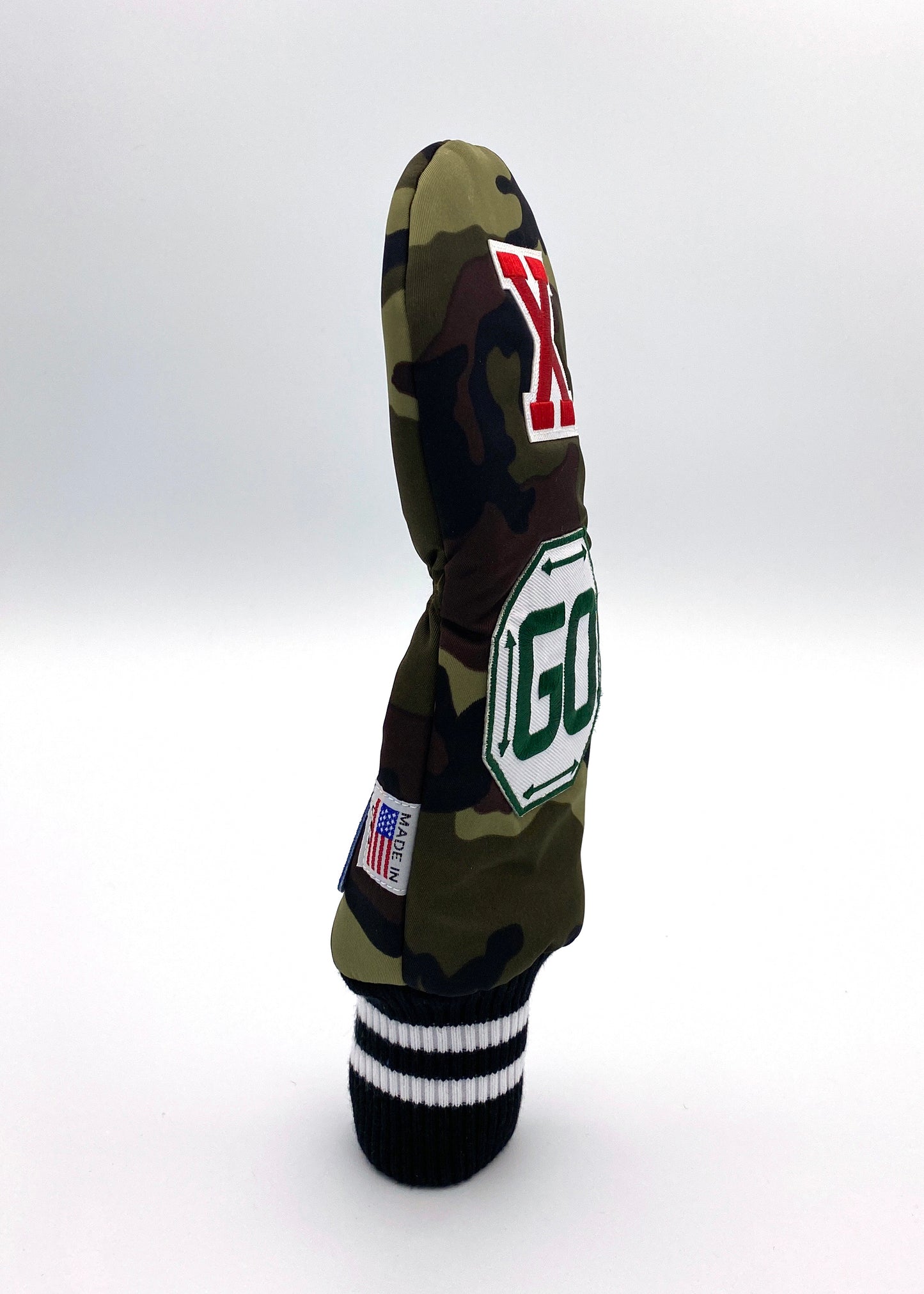 Utility / Hybrid / UT/ Camo Printed Great-Nylon Twill /  Woodland Camo x GRN GO x Red X[UTHCM005-WC]