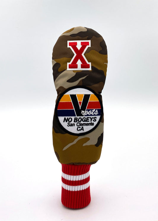 Utility / Hybrid / UT/ Camo Printed Great-Nylon Twill / Desert Camo x No Bogeys x Red X [UTHCM005-DC]