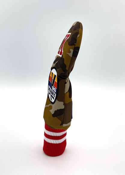 Utility / Hybrid / UT/ Camo Printed Great-Nylon Twill / Desert Camo x No Bogeys x Red X [UTHCM005-DC]