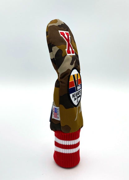 Utility / Hybrid / UT/ Camo Printed Great-Nylon Twill / Desert Camo x No Bogeys x Red X [UTHCM005-DC]