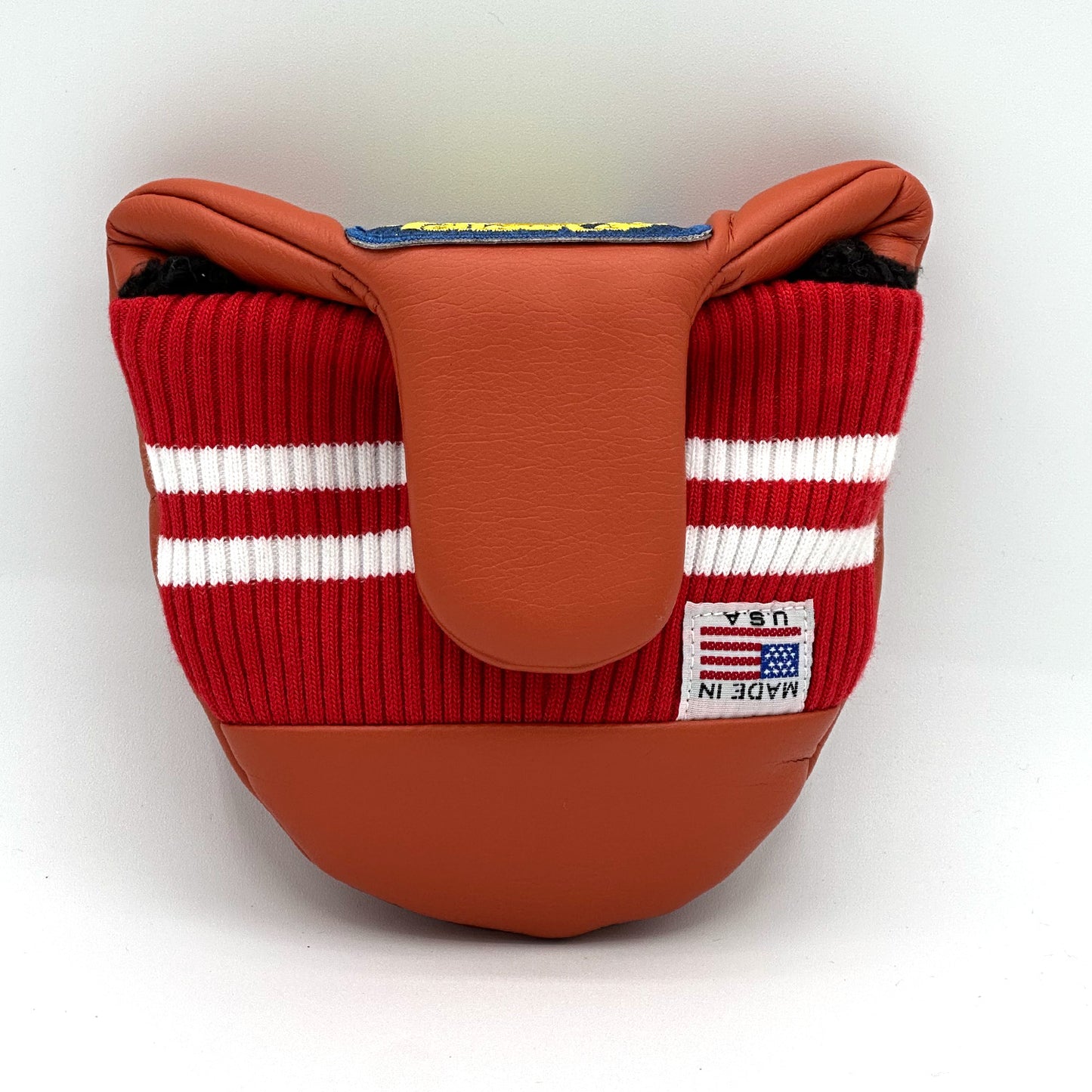 Putter Cover / Round Tail U-Leather (Putter cover - Mallet Round Tail Type)  [PTCM003MR]