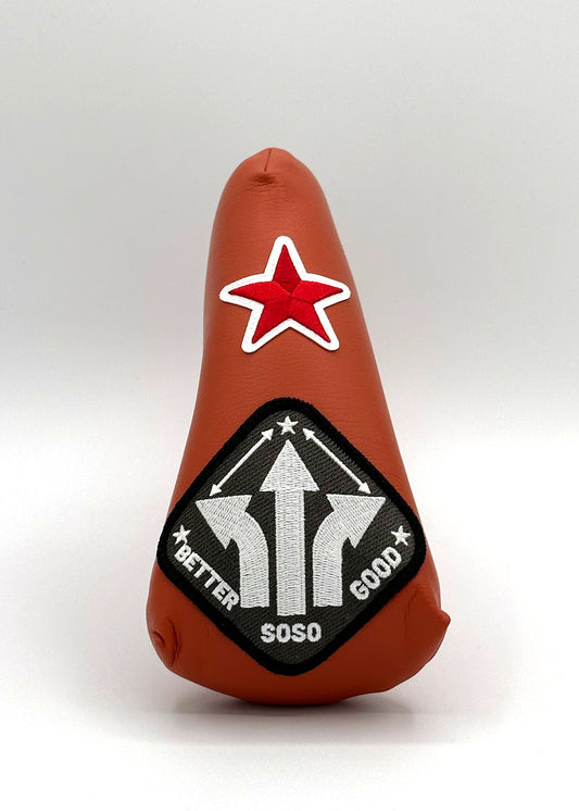 Putter Cover (Blade type) / Riviera U-Leather /Laguna Orange [PTCM001B]