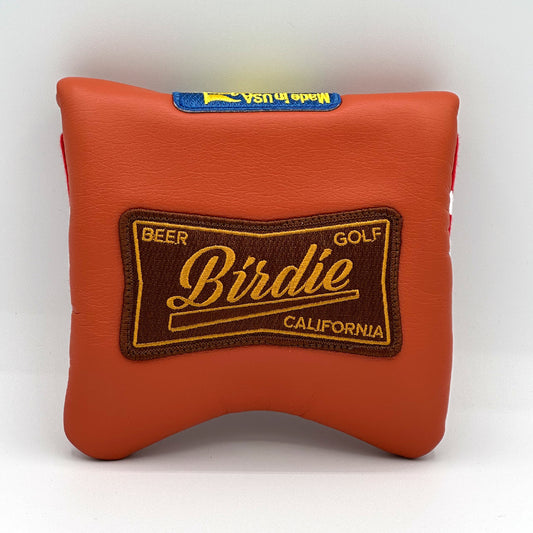 Putter Cover / Fish Tail U-Leather (Putter cover - Mallet Fish Tail type)  [PTCM004MF]