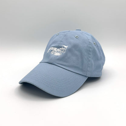 Lobster Cap  B Blue (Washed Classic Dad’s Cap) [HWCM004]