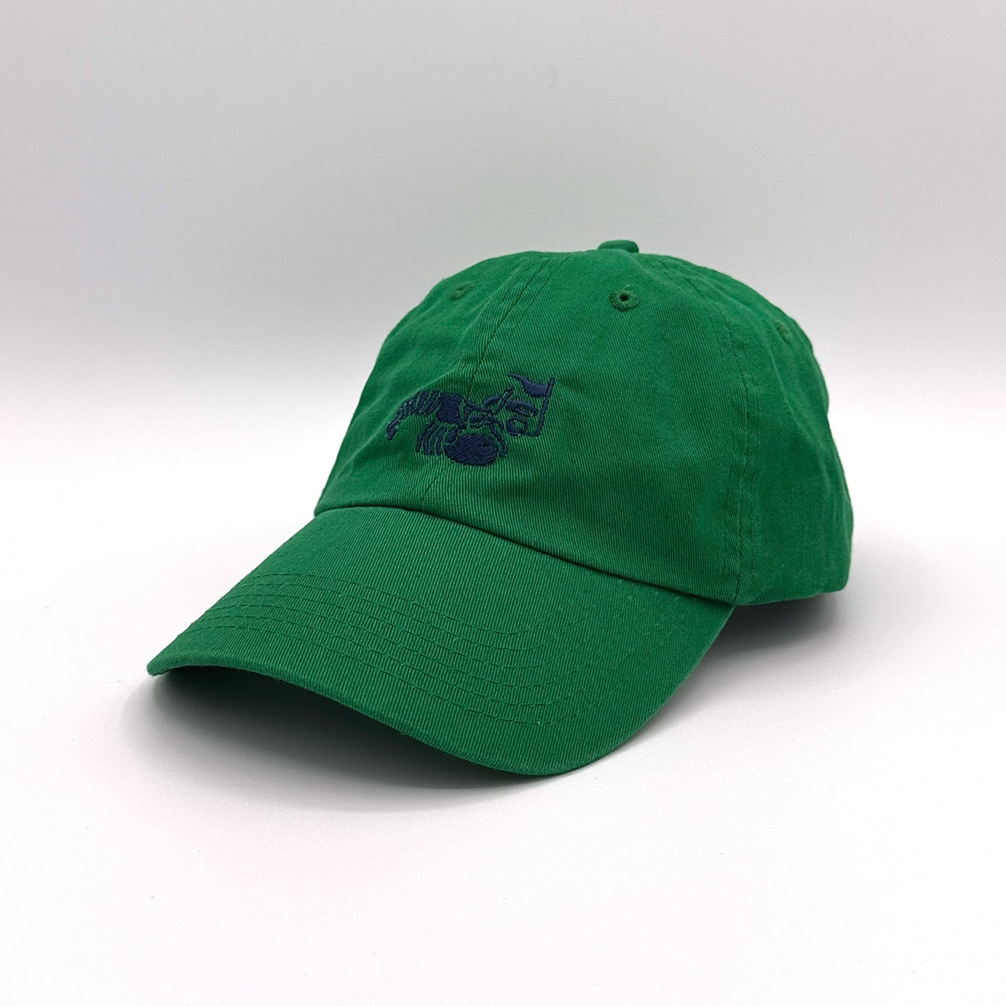 Lobster Cap  Kelly (Washed Classic Dad’s Cap) [HWCM004]