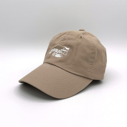 Lobster Cap  Khaki (Washed Classic Dad’s Cap) [HWCM004]