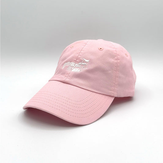 Lobster Cap  L Pink (Washed Classic Dad’s Cap) [HWCM004]