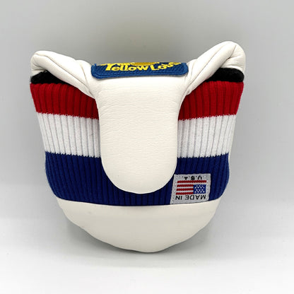 Putter Cover / Round Tail U-Leather (Putter cover - Mallet Round Tail Type)  [PTCM003MR]