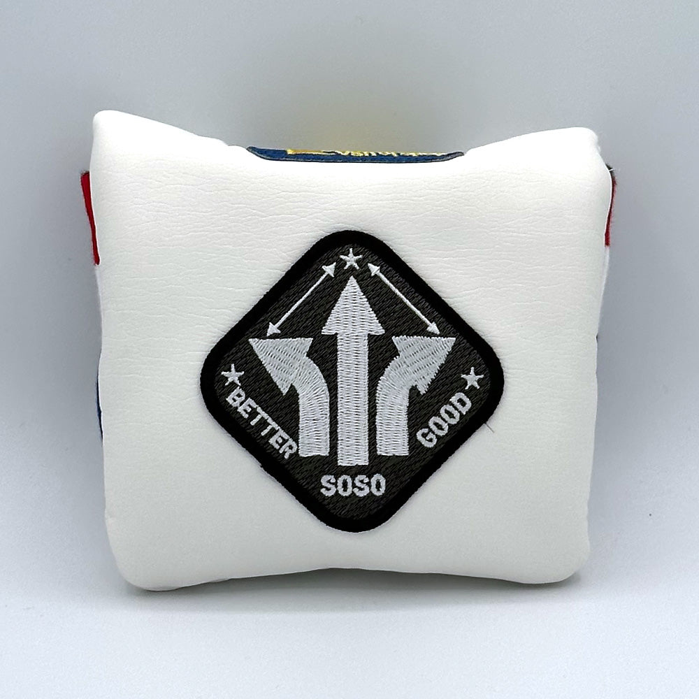 Putter Cover / Squash Tail U-Leather (Putter cover - Mallet Squash Tail type) [PTCM002MS]
