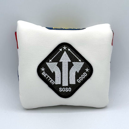 Putter Cover / Squash Tail U-Leather (Putter cover - Mallet Squash Tail type) [PTCM002MS]