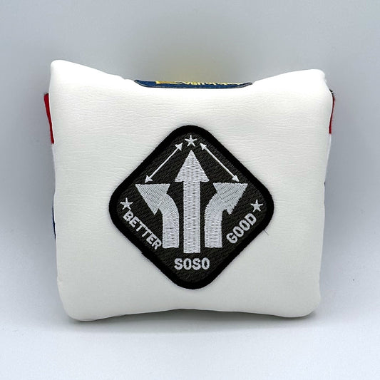 Putter Cover / Squash Tail U-Leather (Putter cover - Mallet Squash Tail type) [PTCM002MS]