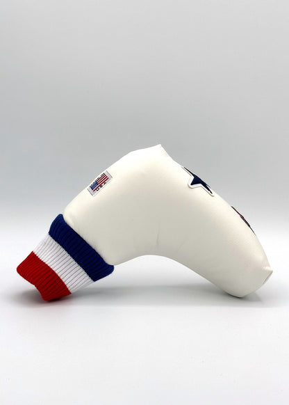 Putter Cover (Blade type) / Riviera U-Leather / Newport White [PTCM001B]